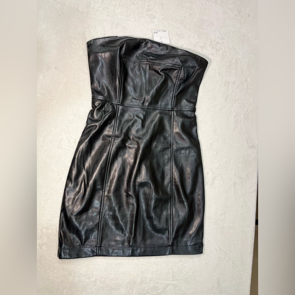 Black Strapless Dress